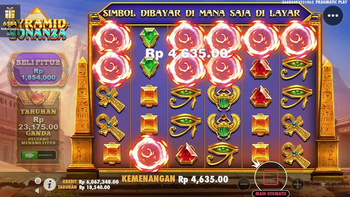 TRIK HOKI MAIN DI GAME PYRAMID BONANZA SLOT