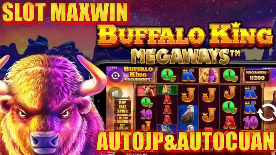 JACKPOT DENGAN 50RB DI BUFFALO KING MEGAWAYS
